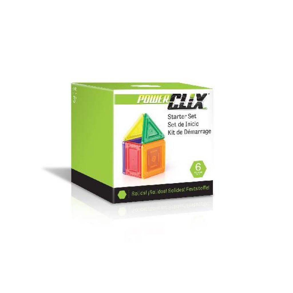 Конструктор Guidecraft PowerClix Solids Базовий набір, 6 деталей (G9481) - зображення 1
