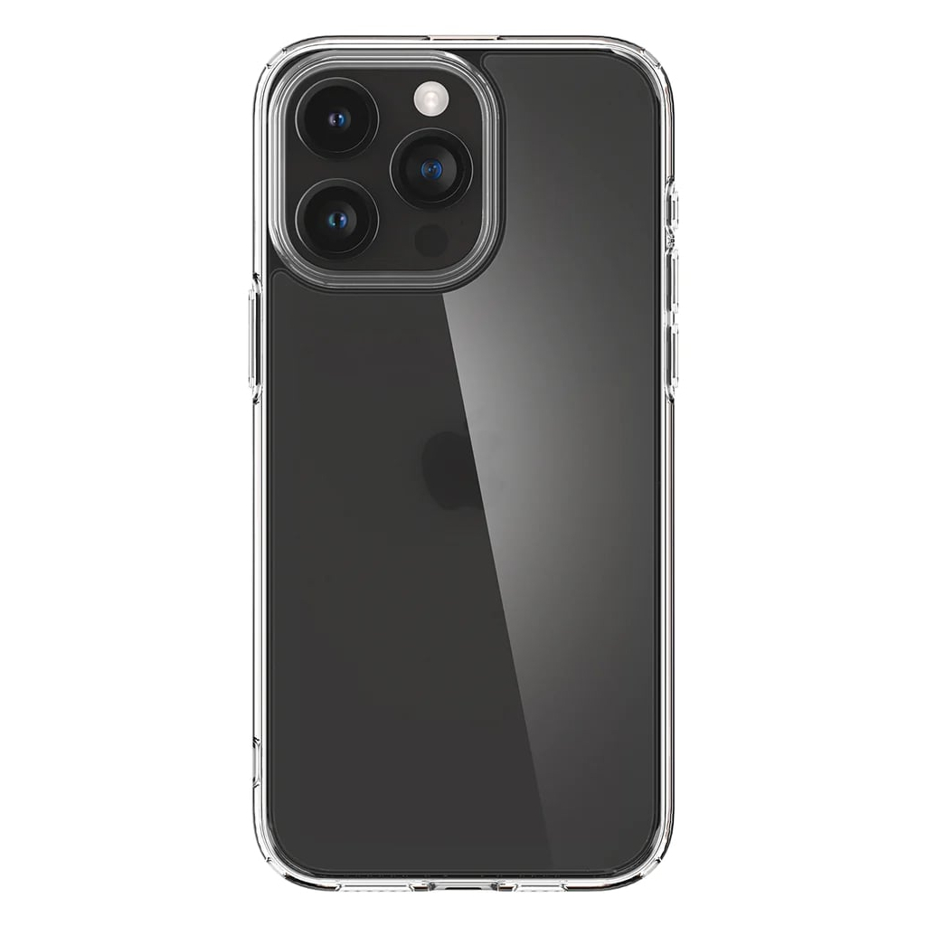 Чохол до мобільного телефона Spigen Apple iPhone 15 Pro Ultra Hybrid, Crystal Clear (ACS06707) - зображення 3