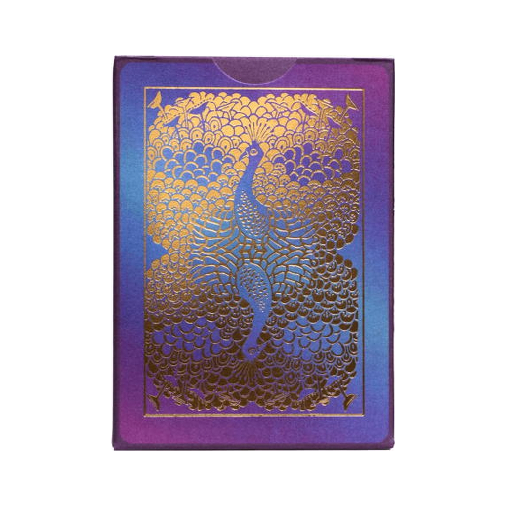 Гральні карти Bicycle Peacock (purple) (ВР_КГБПП) - изображение 2