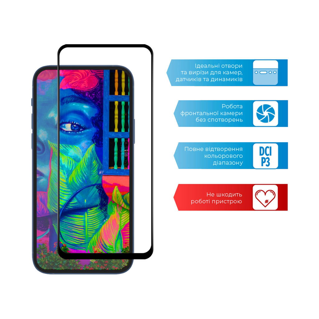 Скло захисне ACCLAB Full Glue Xiaomi Redmi 10 (1283126517426) - зображення 4