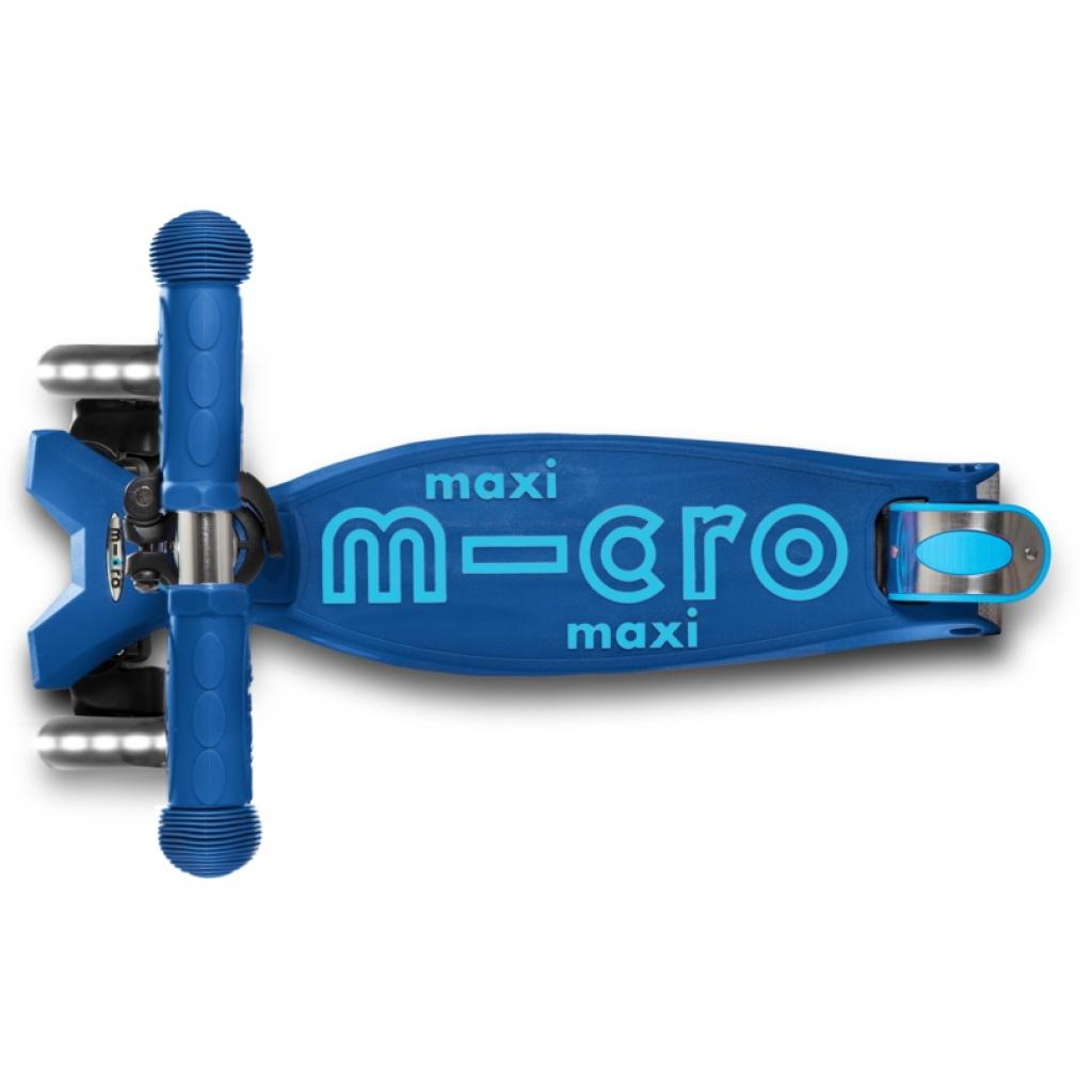 Самокат Micro Maxi Deluxe Navy LED (MMD083) - зображення 2