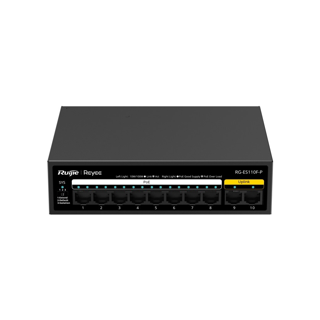 Комутатор мережевий Ruijie Networks RG-ES110F-P - зображення 1