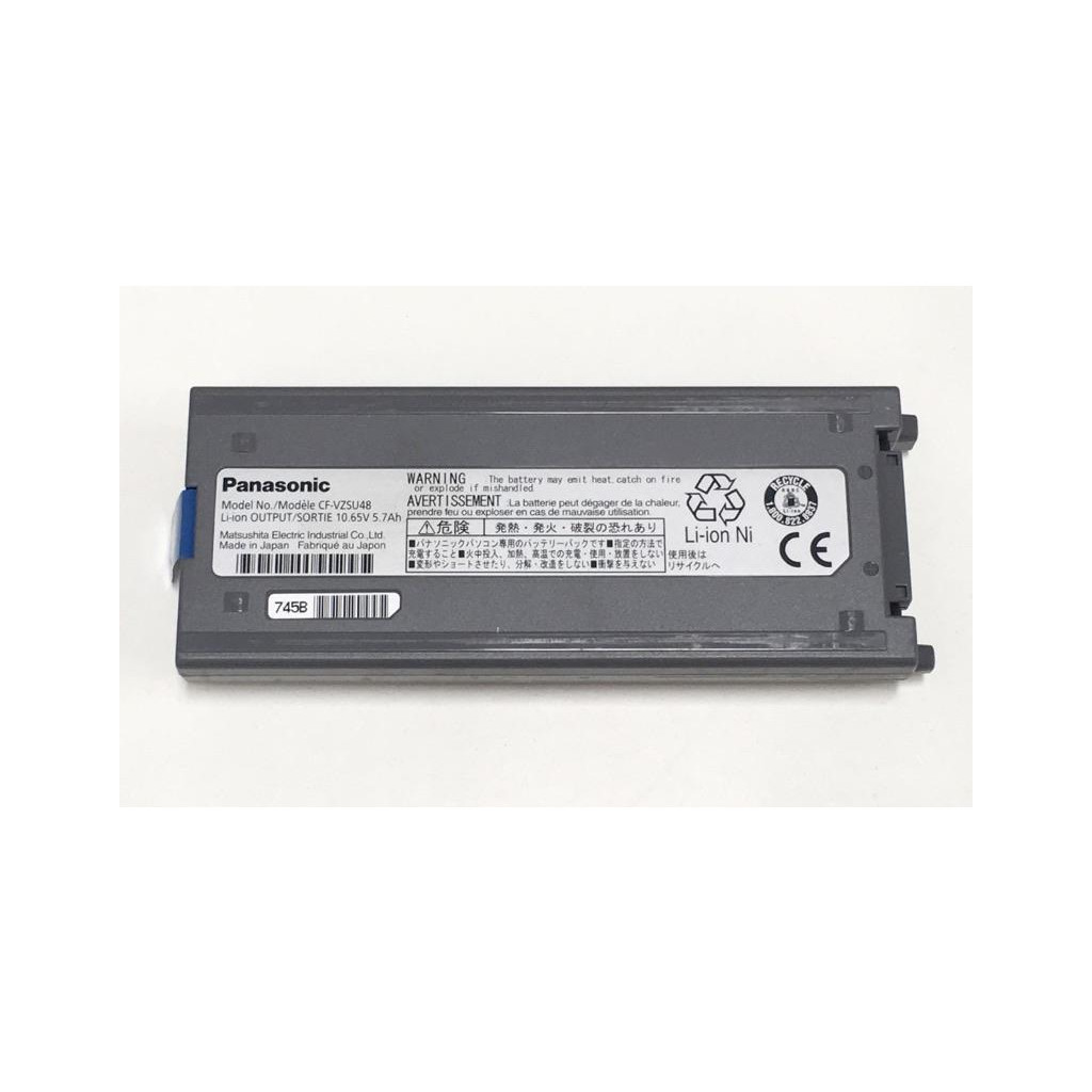 Акумулятор до ноутбука AlSoft Panasonic ToughBook CF-19 CF-VZSU48, 4400mAh, 6cell, 11.1V (A41733) - зображення 1