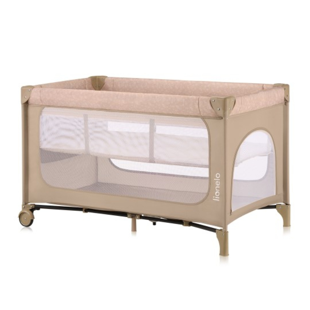 Дитячий манеж Lionelo JASMIN EASY FOLD BEIGE SAND (LO-JASMIN EASY FOLD BEIGE SAND) - зображення 1