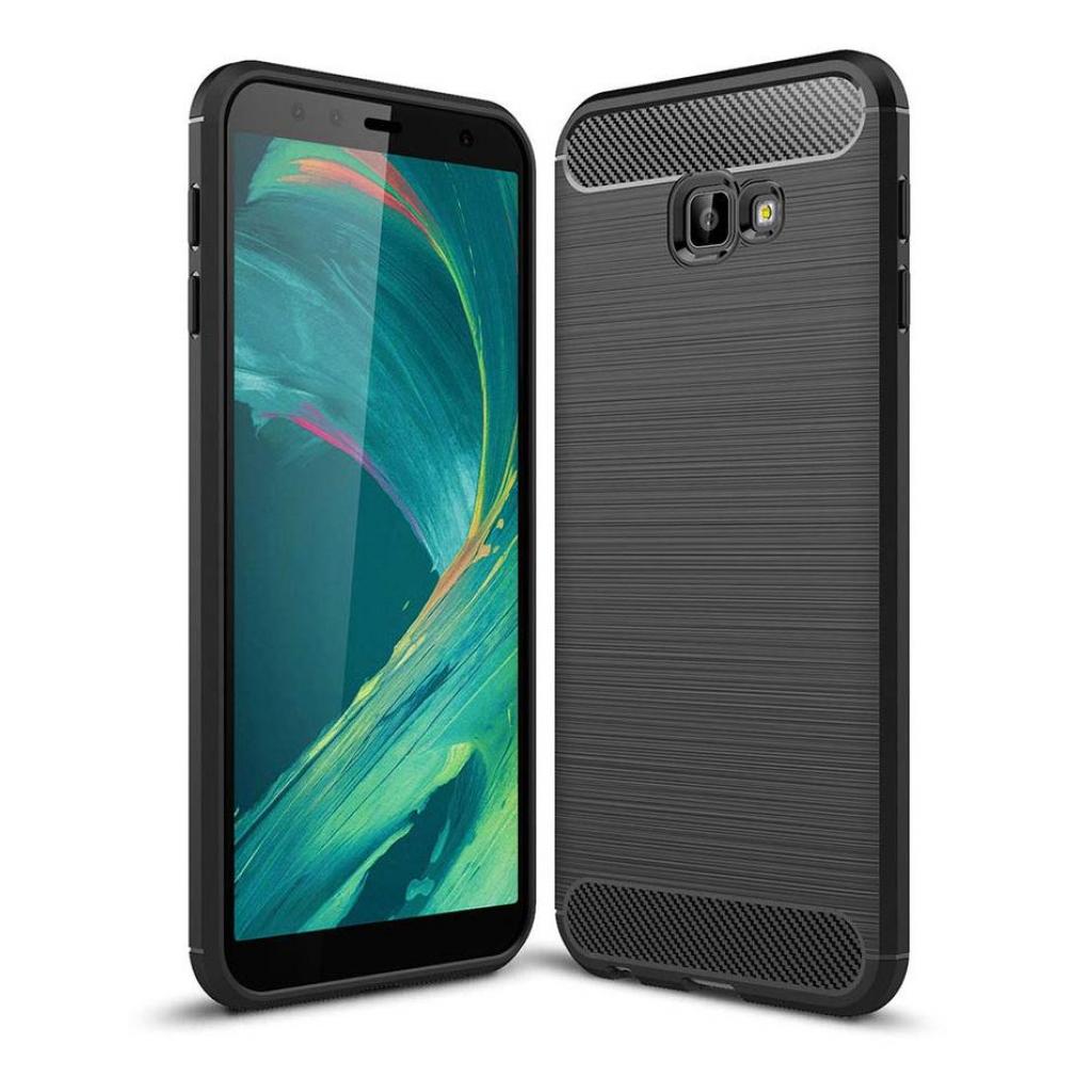 Чохол до мобільного телефона Laudtec Samsung J4 Plus/J415 Carbon Fiber (Black) (LT-J415F) - зображення 1