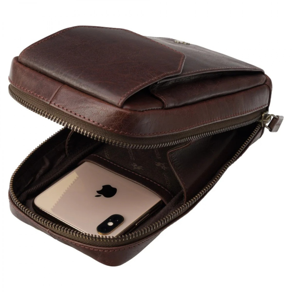 Сумка Visconti S45 Alex Brown (S45 BRN) - зображення 8