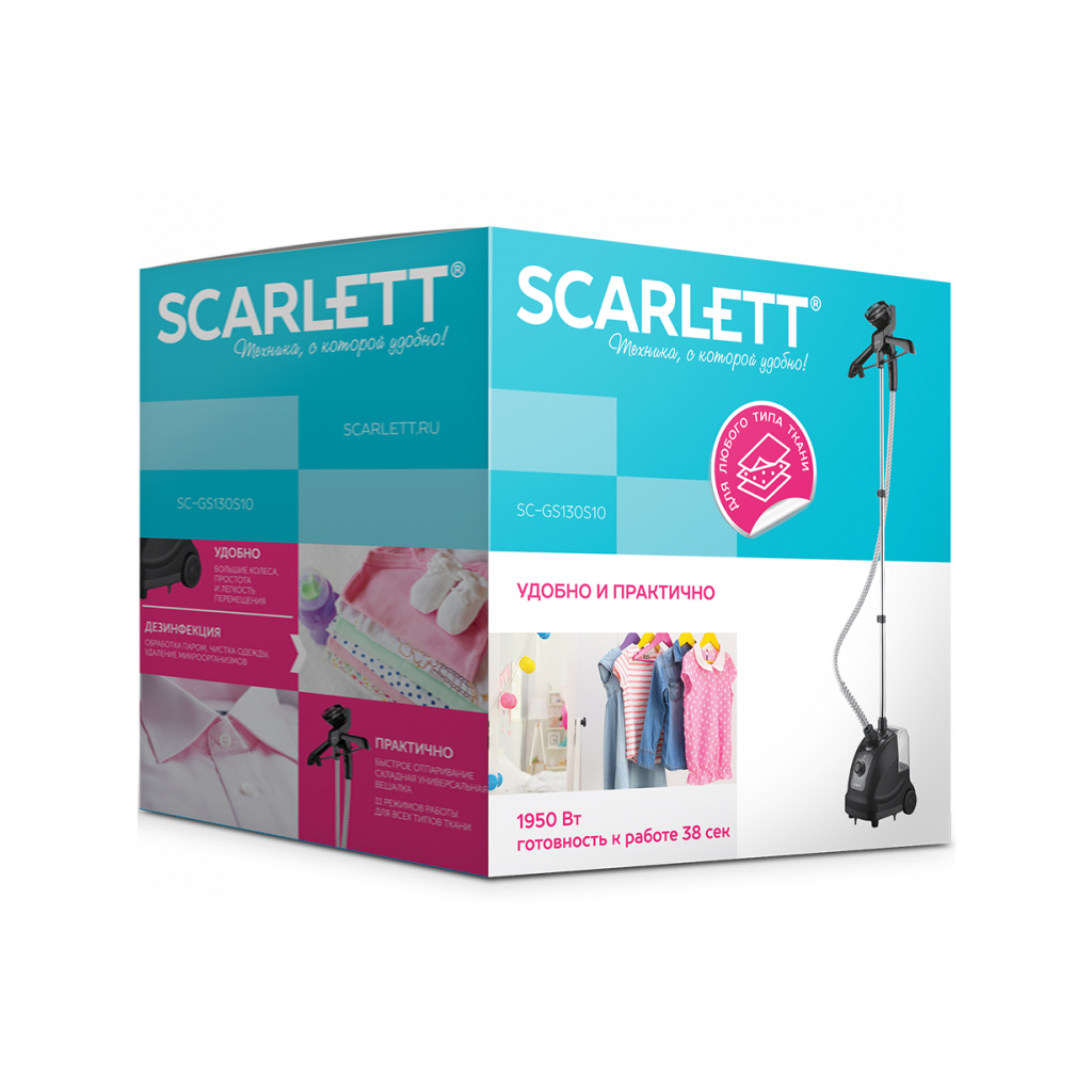 Відпарювач для одягу Scarlett SC-GS130S10 - зображення 2