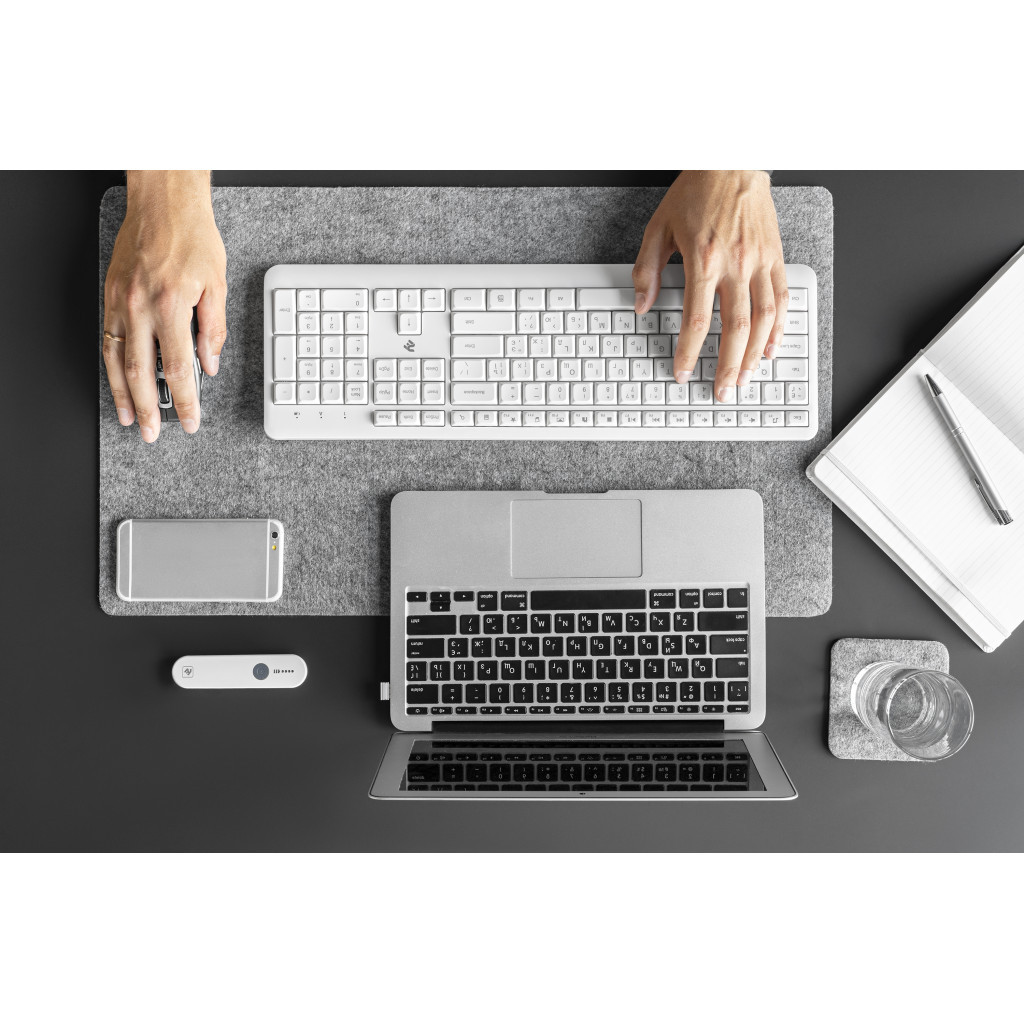 Клавіатура 2E KS220 Wireless White (2E-KS220WW) - зображення 11