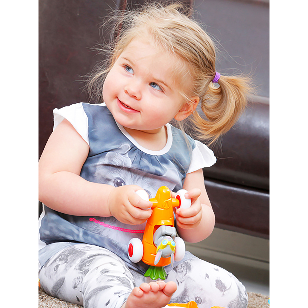 Машина Viking Toys у вигляді моркви з зайцем (1361) - зображення 2