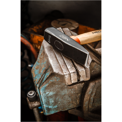 Молоток Neo Tools столярний 2000 г, рукоятка з ясеня (25-030) - зображення 2