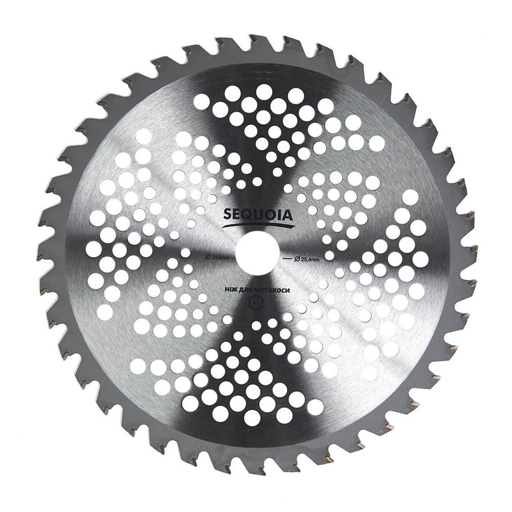 Ніж для тримера SEQUOIA 40 зубів, 255 мм, 25.4 мм, товщина 1.3 мм (GB40A-255) - зображення 1