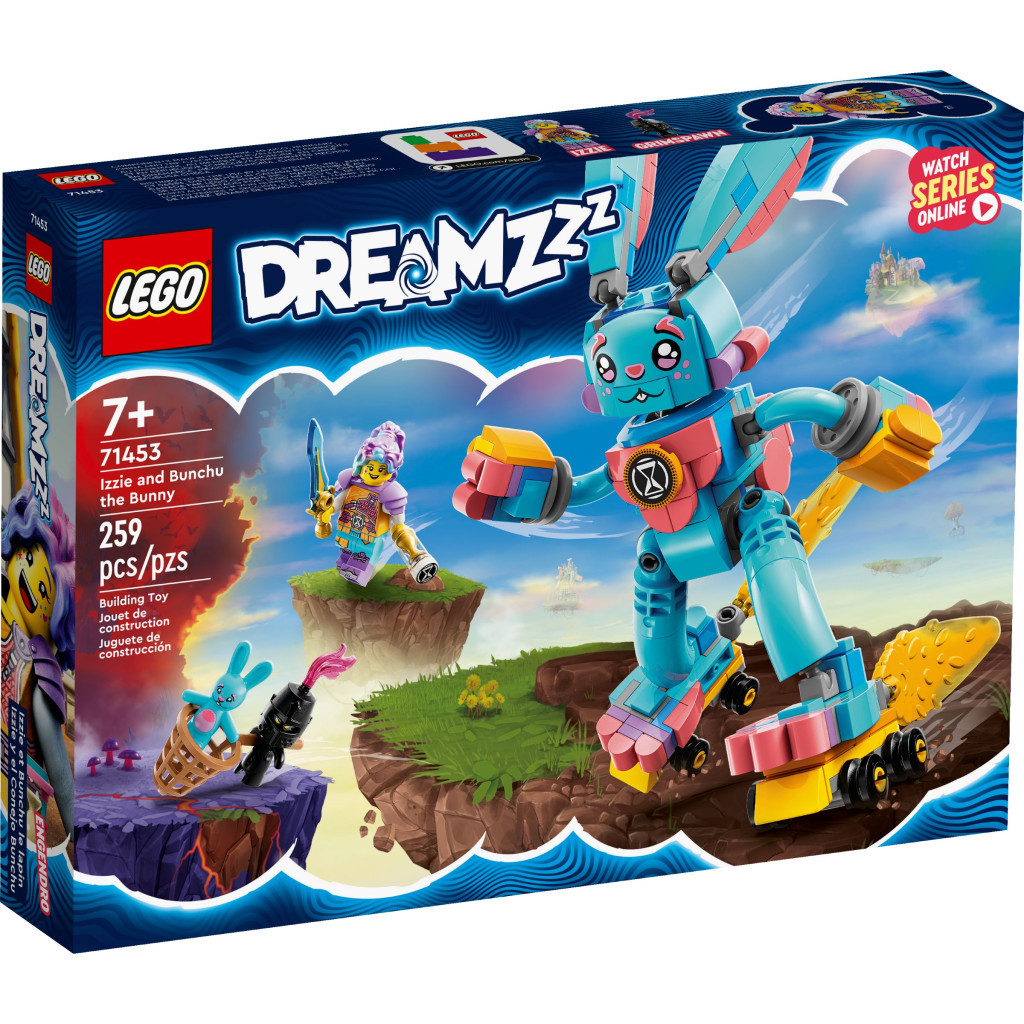 Конструктор LEGO DREAMZzz Іззі та кроленя Бунчу 259 деталей (71453) - зображення 1