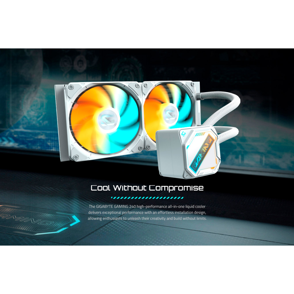 Система рідинного охолодження GIGABYTE GP-GME 240I - зображення 5