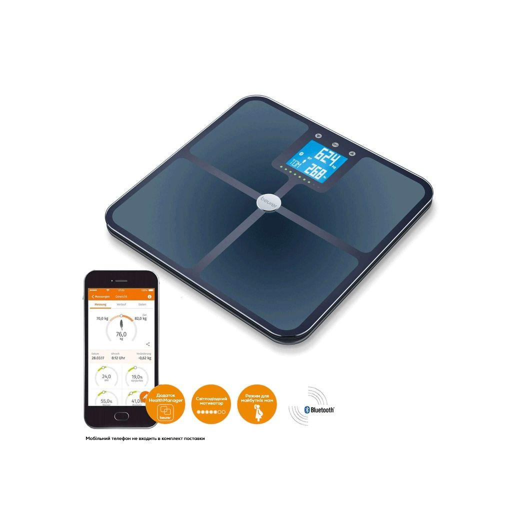 Ваги підлогові Beurer BF_950_BLACK - зображення 10