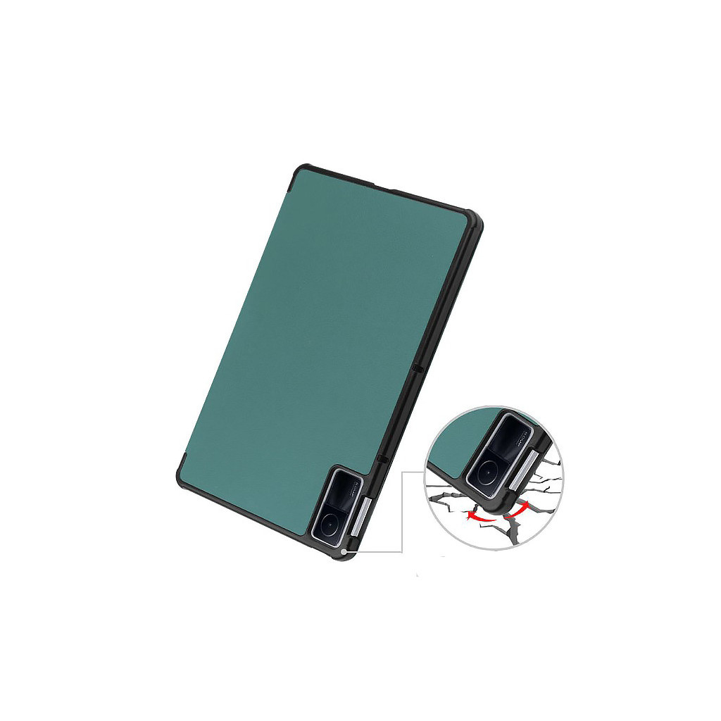 Чохол до планшета BeCover Smart Case Xiaomi Redmi Pad 10.61" 2022 Dark Green (708724) - зображення 7