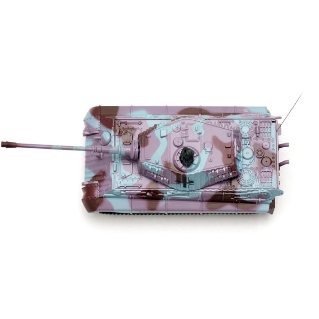 Радіокерована іграшка Great Wall Toys Танк мікро 1:72 King Tiger зі звуком (фіолетовий, 35MHz) (GWT2203-2) - зображення 5