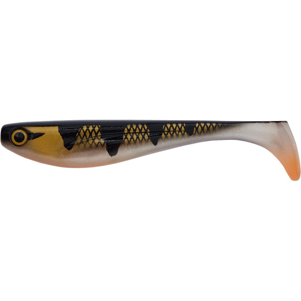 Силікон рибальський FishUP Wizzle Shad 8" 355 - Golden Pearch (1шт/уп) (1864.11.41) - зображення 1