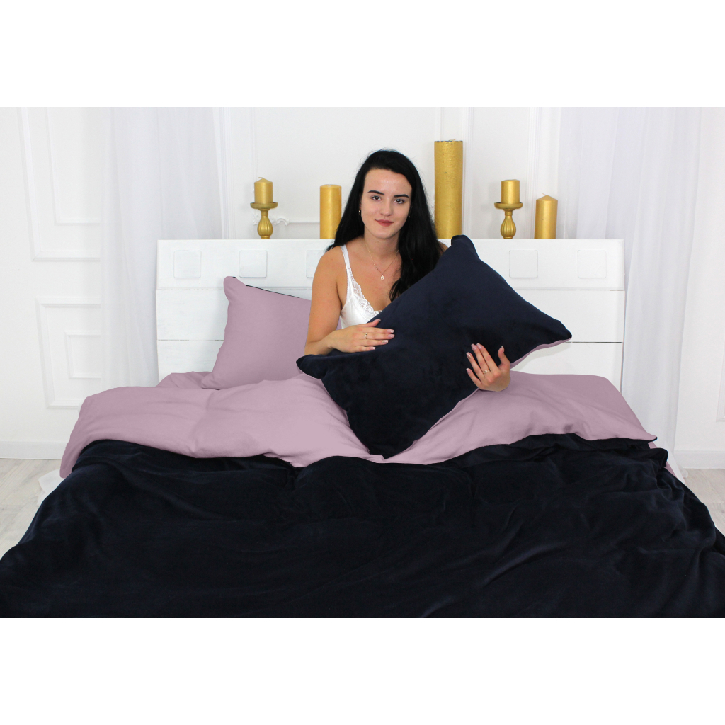 Постільна білизна MirSon Велюр Winter Delicate 28-0078 Mughetto King Size (2200004040011) - зображення 4