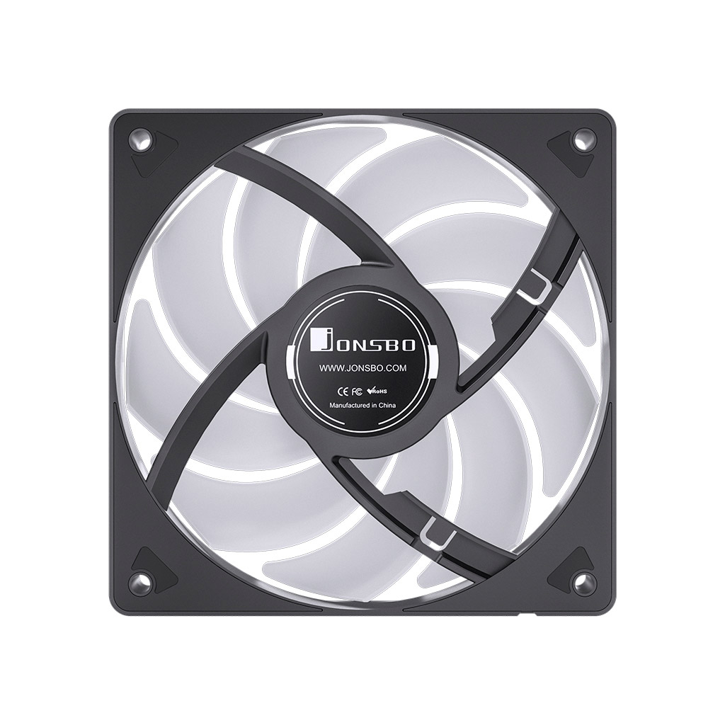 Кулер до корпусу JONSBO SL-120C Black - зображення 9