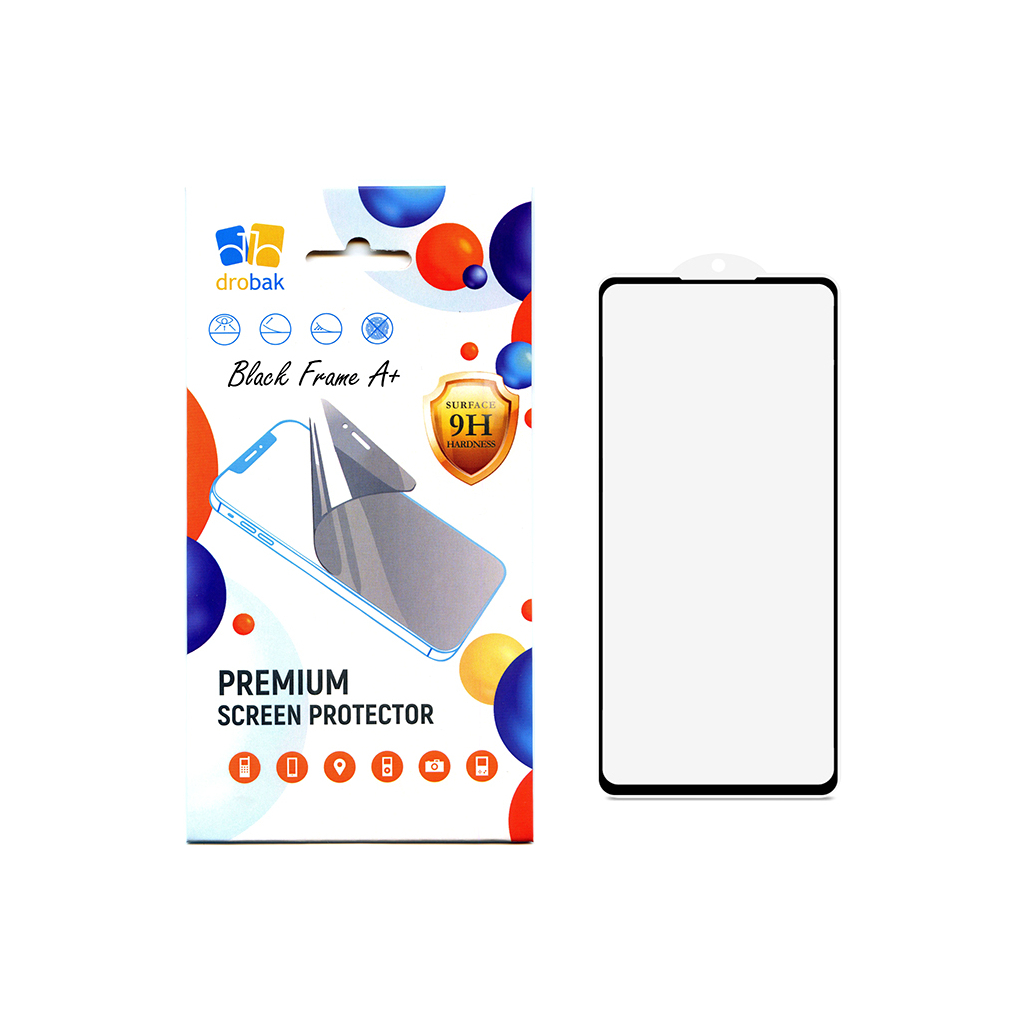 Скло захисне Drobak Google Pixel 6 Black Frame A+ (616157) - зображення 1