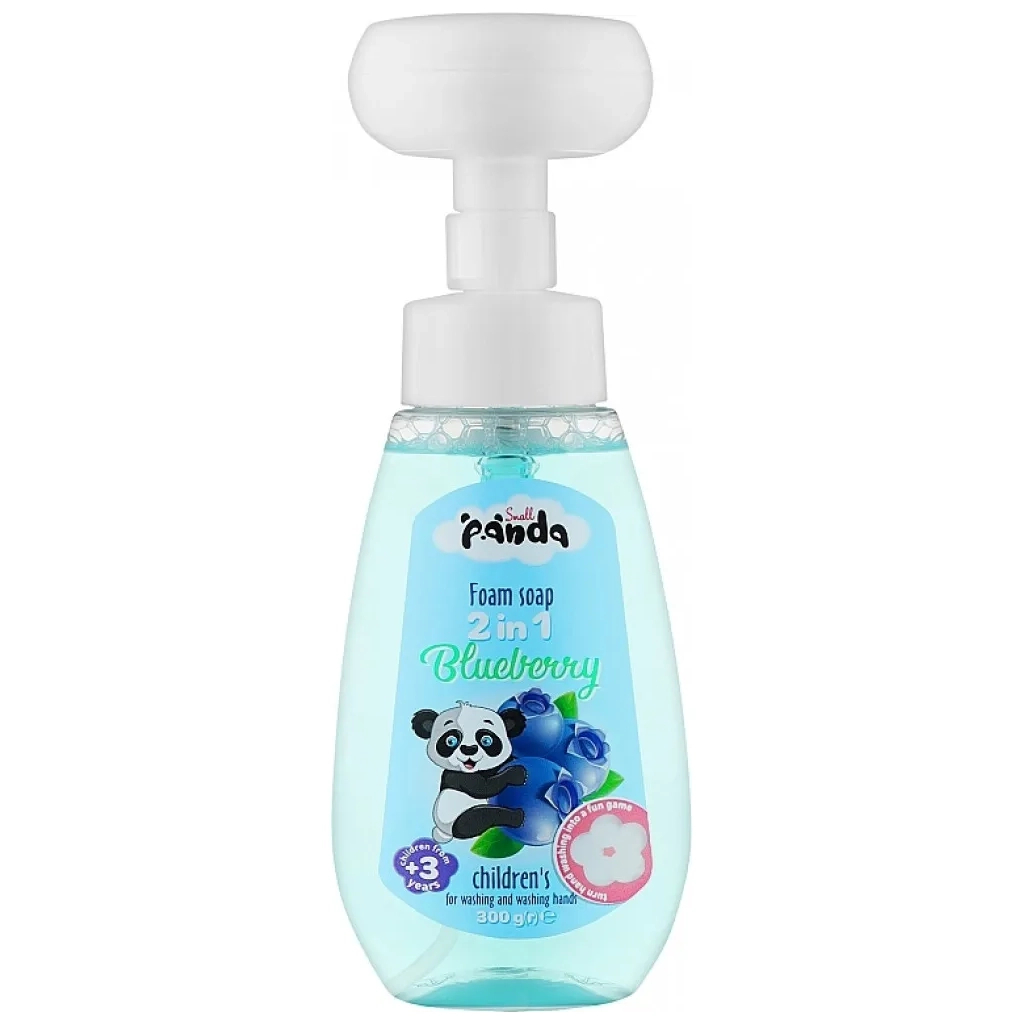 Дитяче мило Small Panda Blueberry пінка 300 мл (4820217132884) - зображення 1