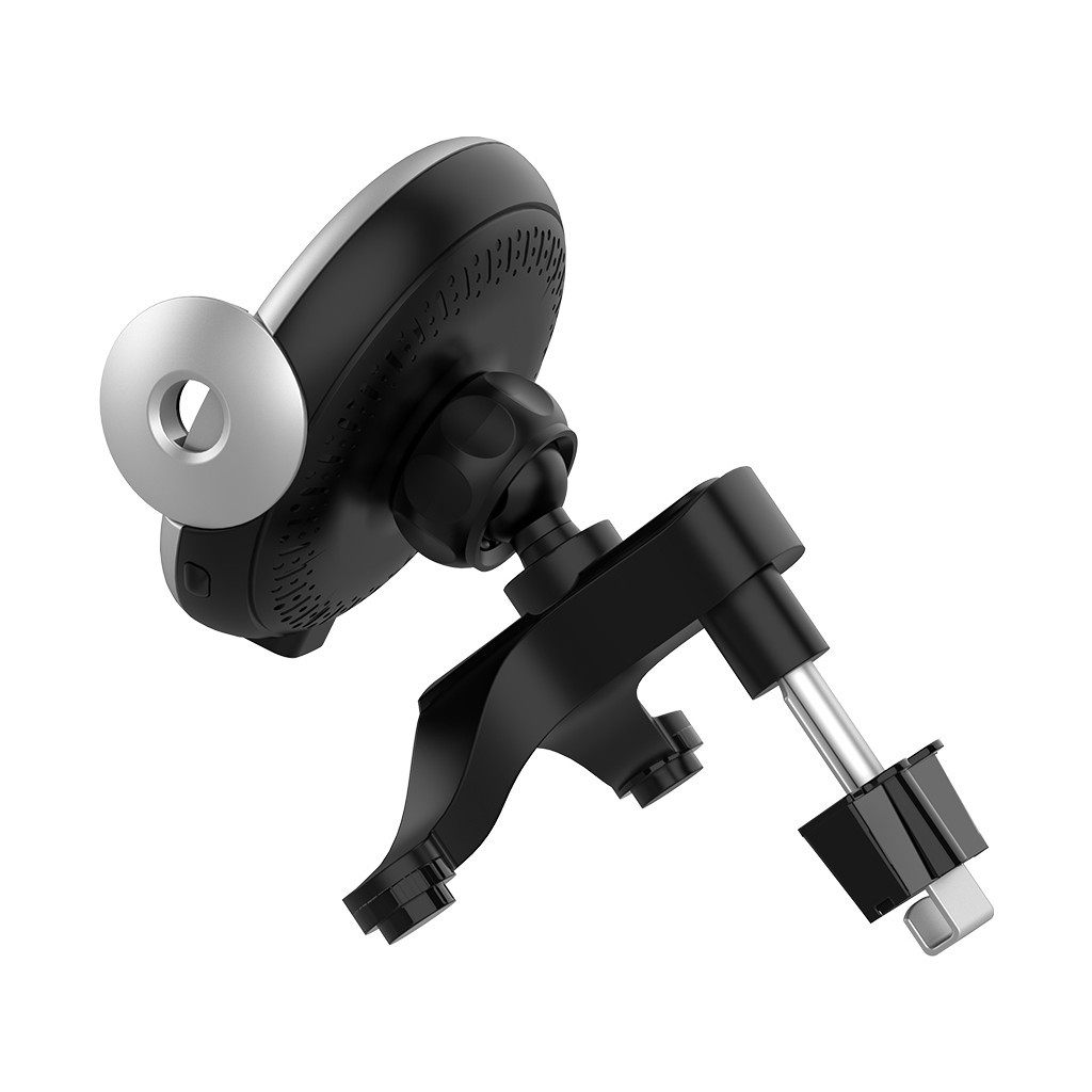 Універсальний автотримач ColorWay AutoSense Car Wireless Charger 15W (Dashboard + Air Vent) (CW-CHAW039Q-BK) - зображення 3