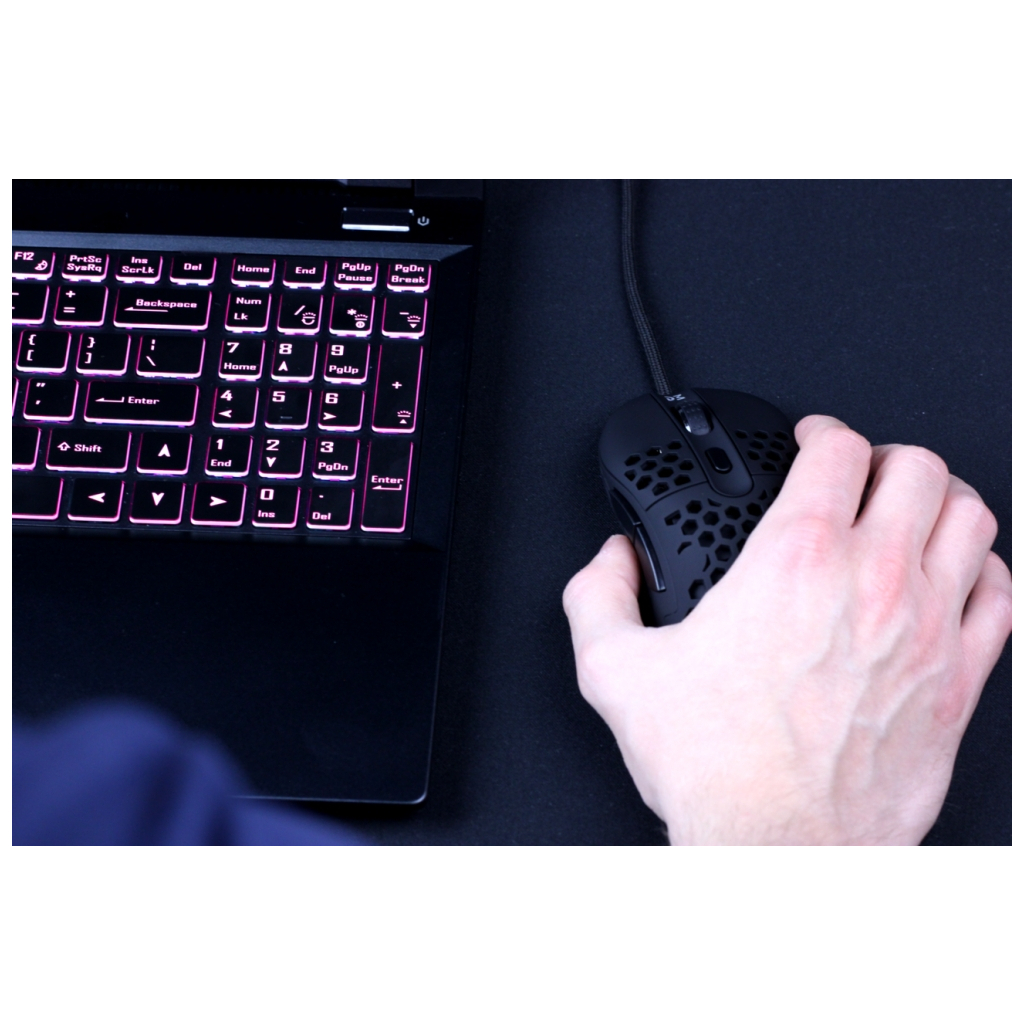 Мишка Dream Machines DM6 Holey Black (DM6_HOLEY) - зображення 5