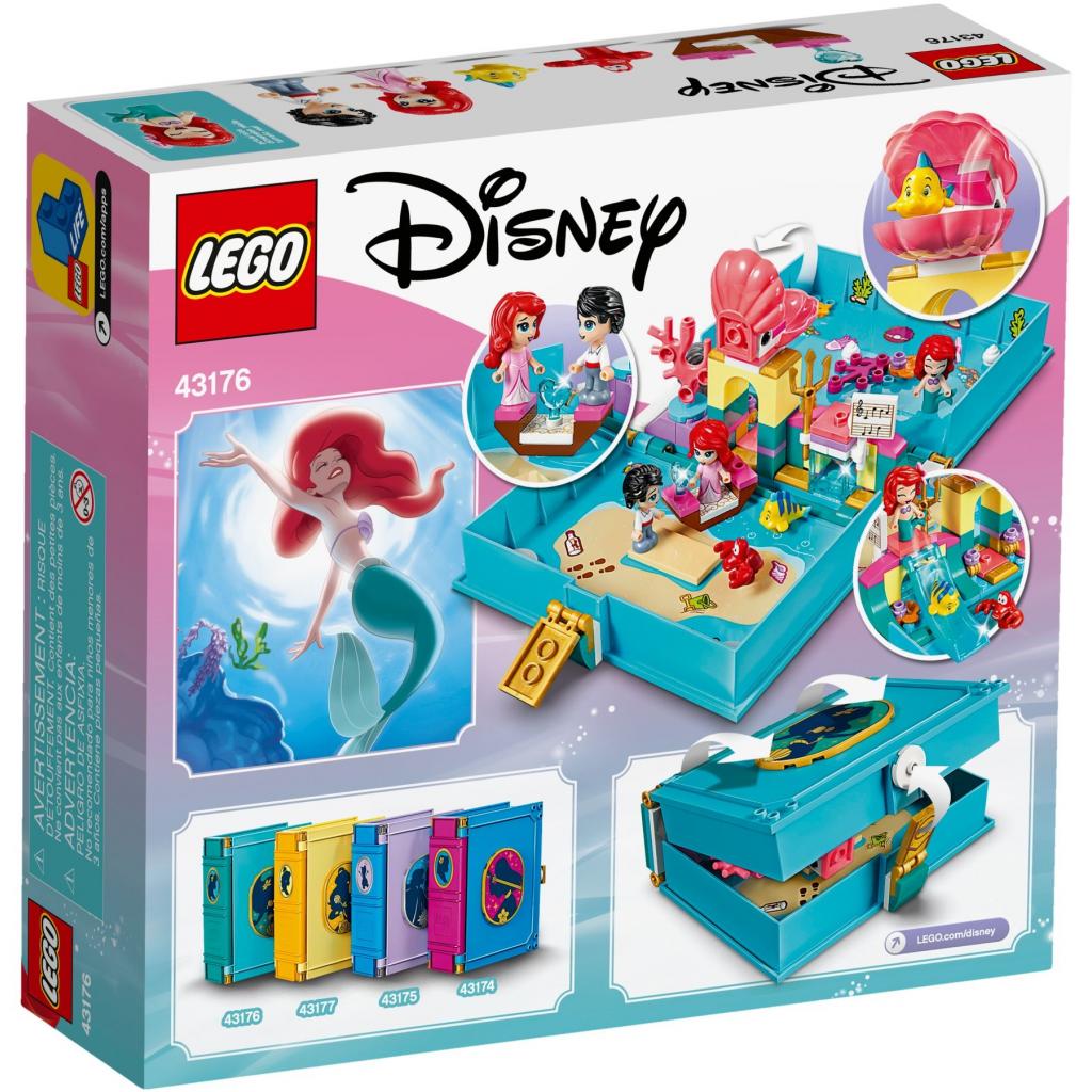 Конструктор LEGO Disney Princess Книга казкових пригод Аріель 105 деталей (43176) - зображення 8