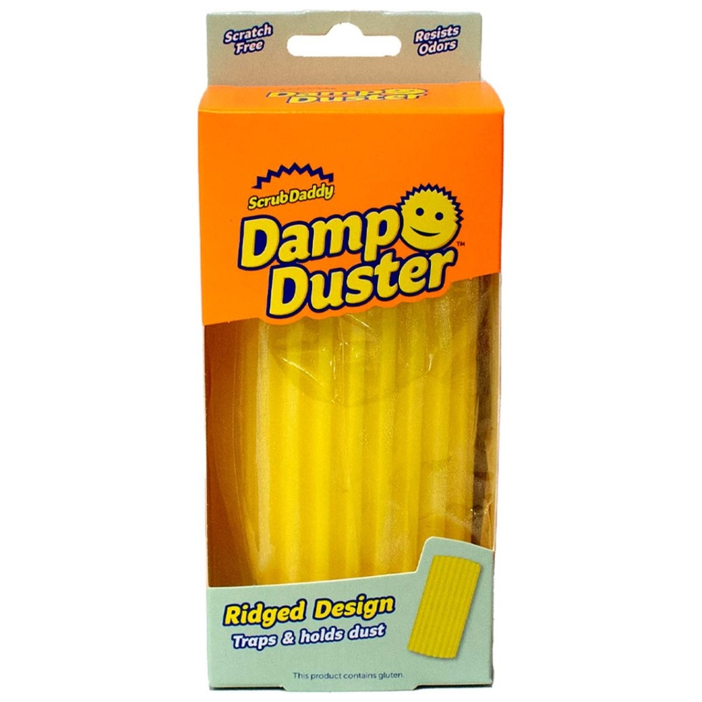 Губка для прибирання Scrub Daddy Damp Duster Для пилу Жовта (5060481022774/5060481023795) - зображення 1