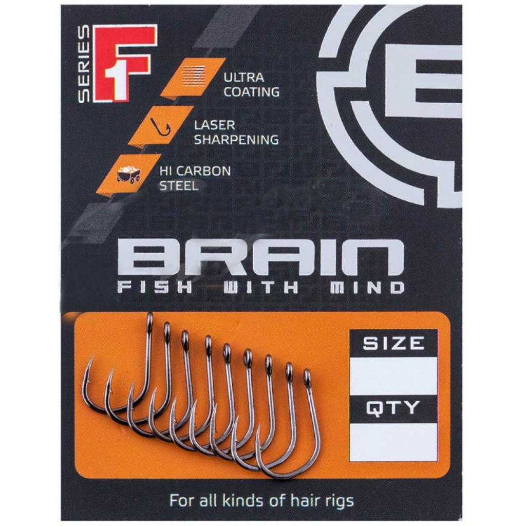 Гачок Brain fishing F1 Wide Gape 12 (10 шт/уп) (1858.80.05) - зображення 2