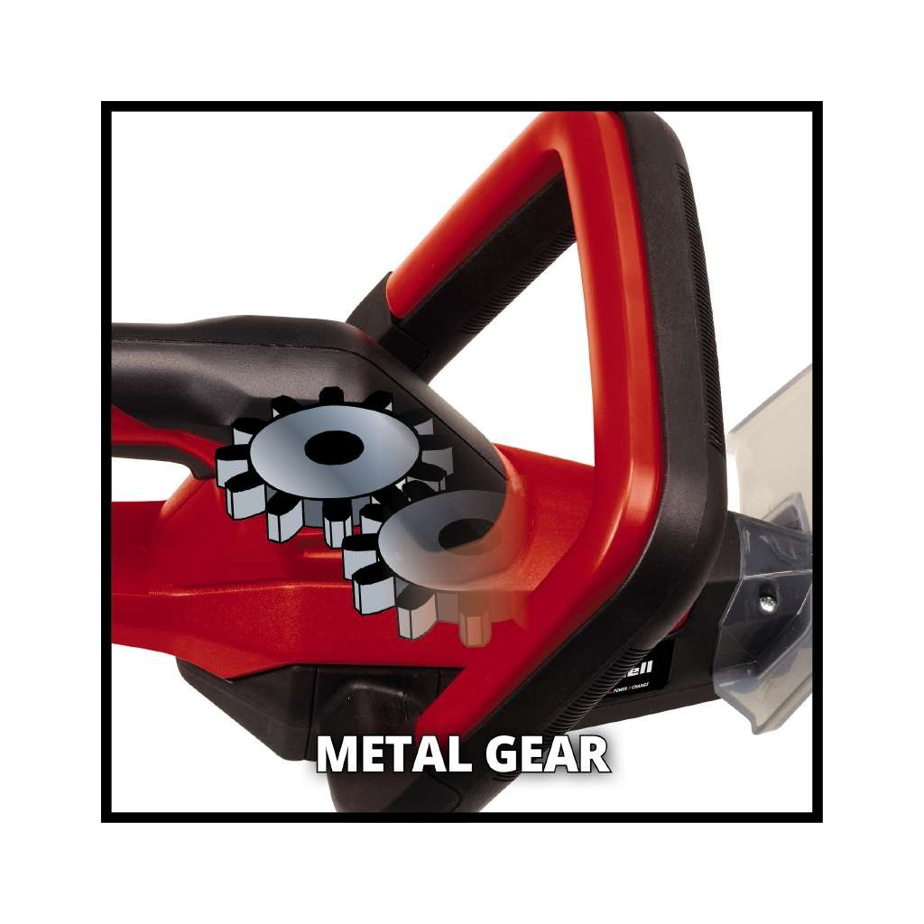 Кущоріз Einhell GE-CH 18/40 Li - Solo, 18В, PXC, 400 мм, 2 кг (без АКБ та ЗП) (3410940) - зображення 6