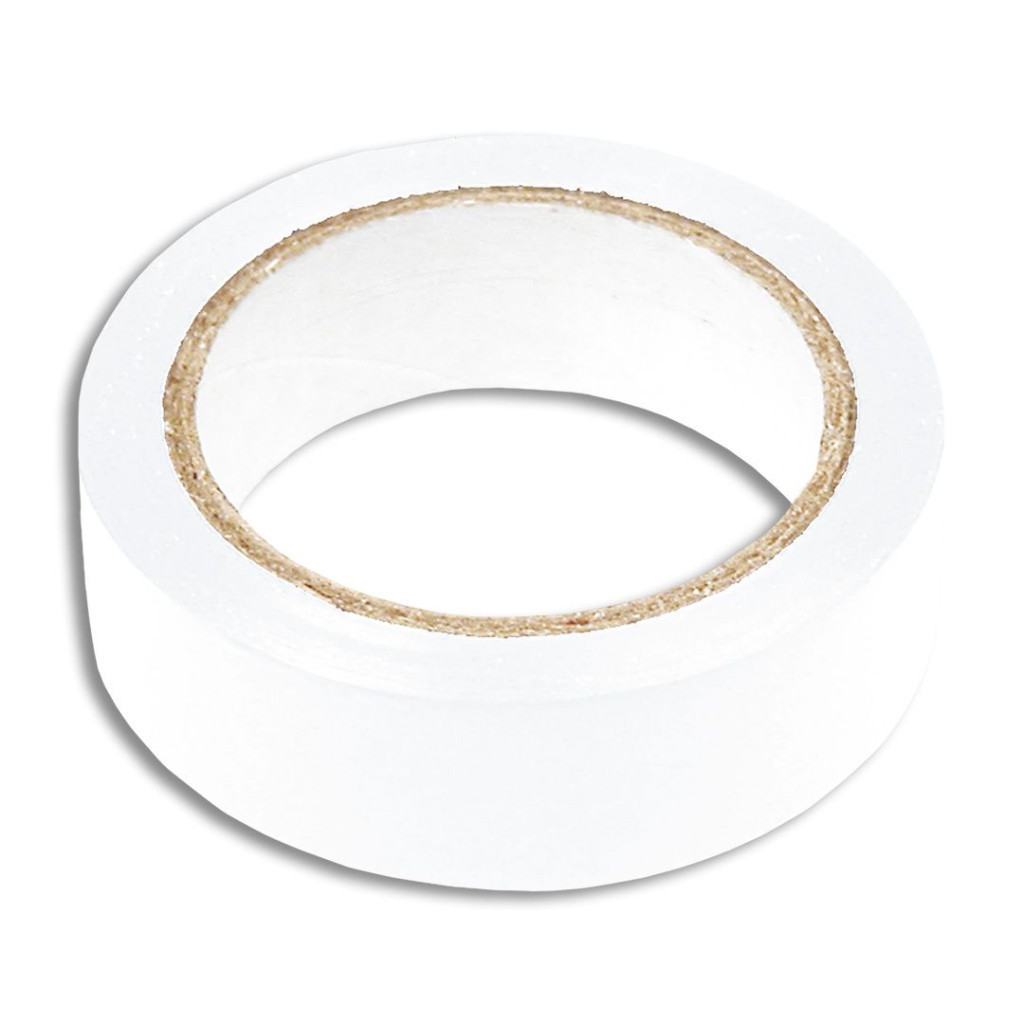 Ізоляційна стрічка Top Tools 10м, 19мм, біла (24B111) - зображення 1