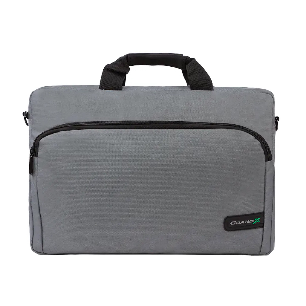 Сумка для ноутбука Grand-X 15.6'' SB-129 Grey Ripstop Nylon (SB-129G) - зображення 1