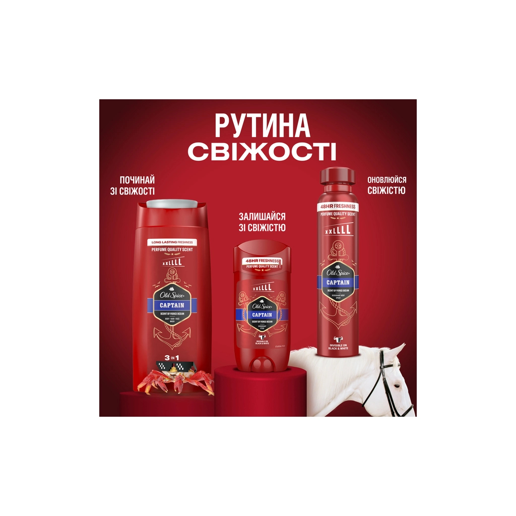 Гель для душу Old Spice Captain 1000 мл (8006540818824) - изображение 11