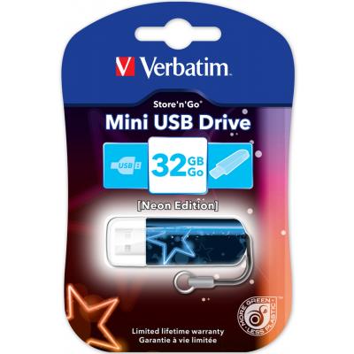 USB флеш накопичувач Verbatim 32GB Store 'n' go mini basketball USB 2.0 (49389) - зображення 2