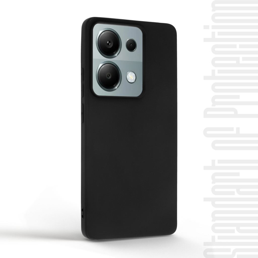 Чохол до мобільного телефона Armorstandart Matte Slim Fit Xiaomi Redmi Note 13 Pro 4G Black (ARM73134) - зображення 2