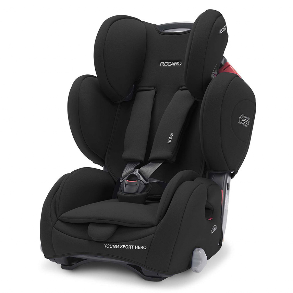Автокрісло Recaro Young Sport Hero Core Deep Black (00088014250050) - зображення 1