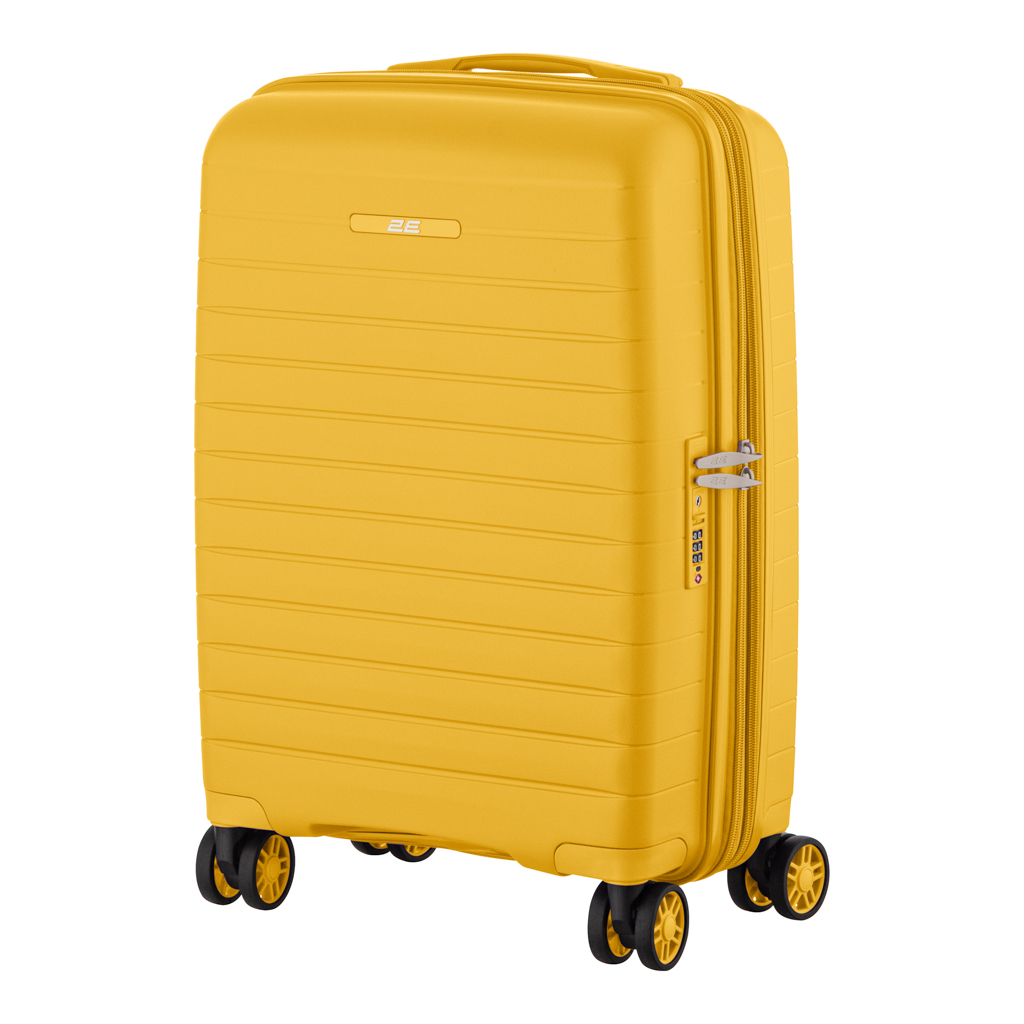 Набір валіз 2E Aero (M+S), бурштиново-жовті (2E-SPP-AERO-SET2-AY) - зображення 7