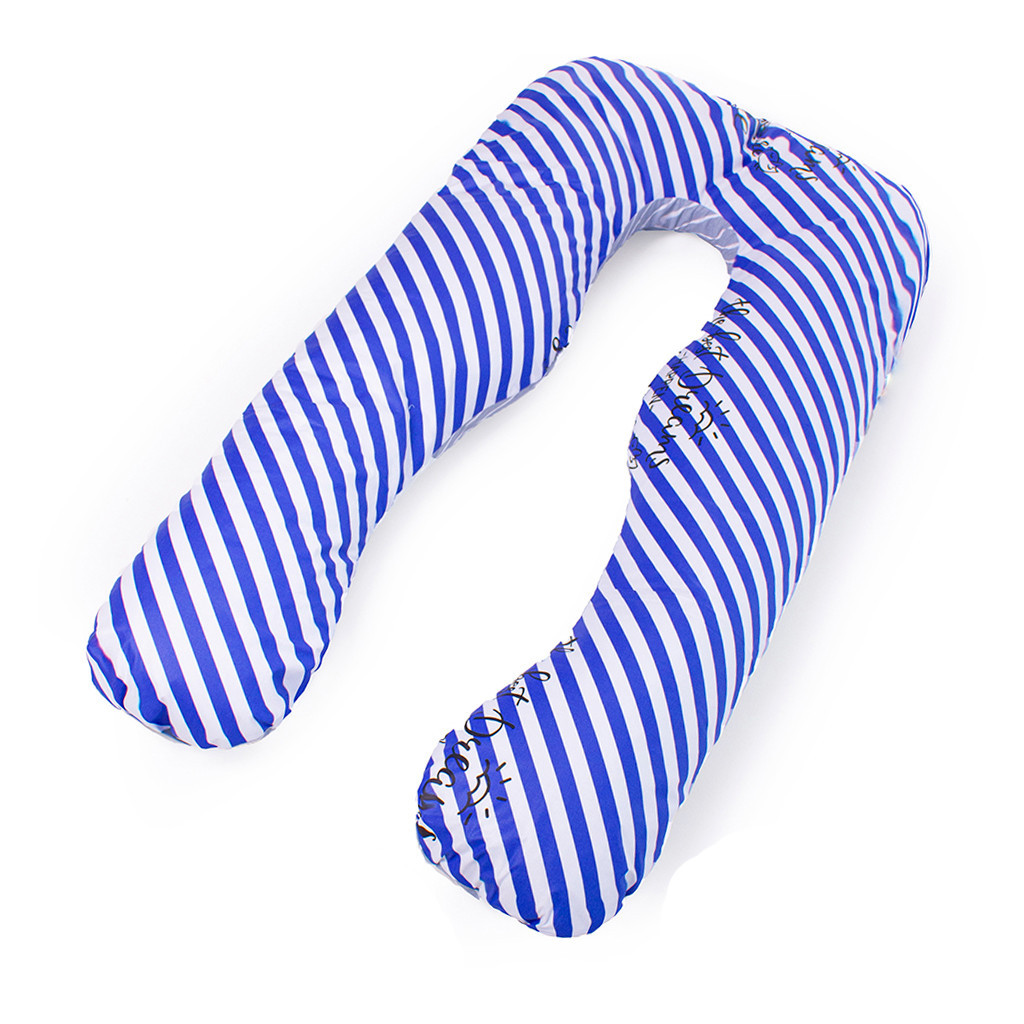 Подушка MirSon для вагітних та відпочинку Naturale Line Print №8012 U-подібна Silvi (2200006178323) - изображение 1