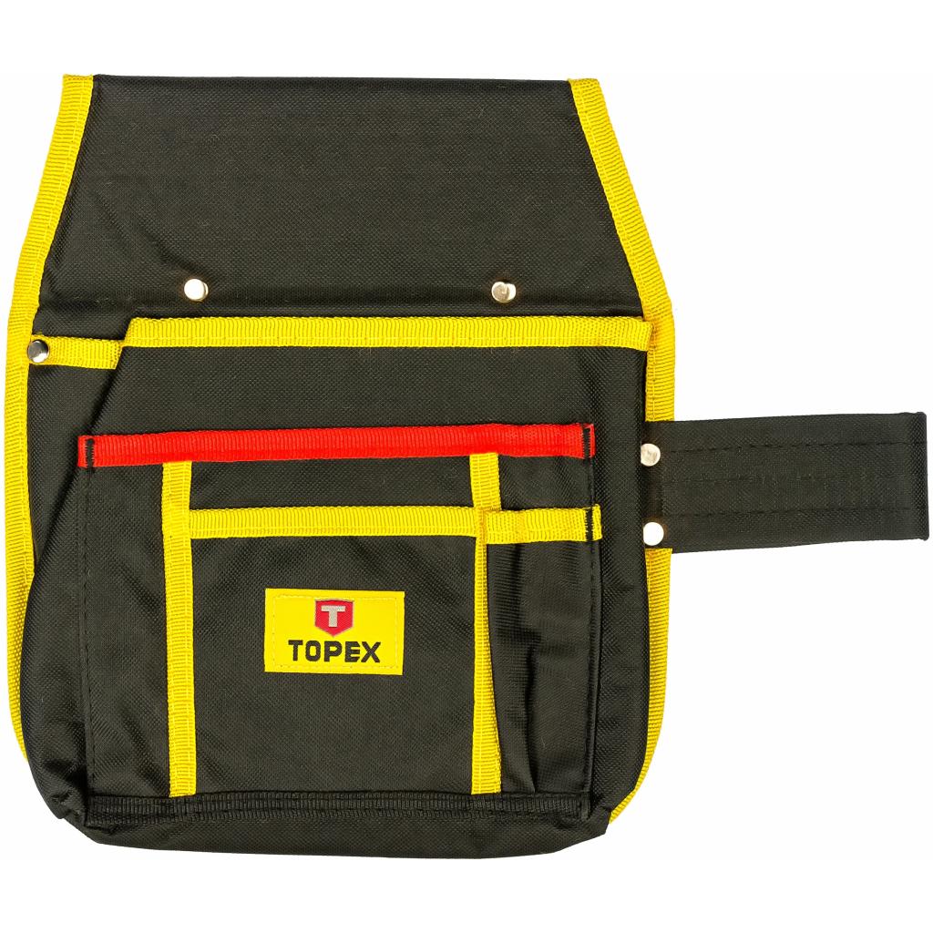 Сумка для інструмента Topex карман 4 гнiзда, петля для молотка (79R431) - зображення 1