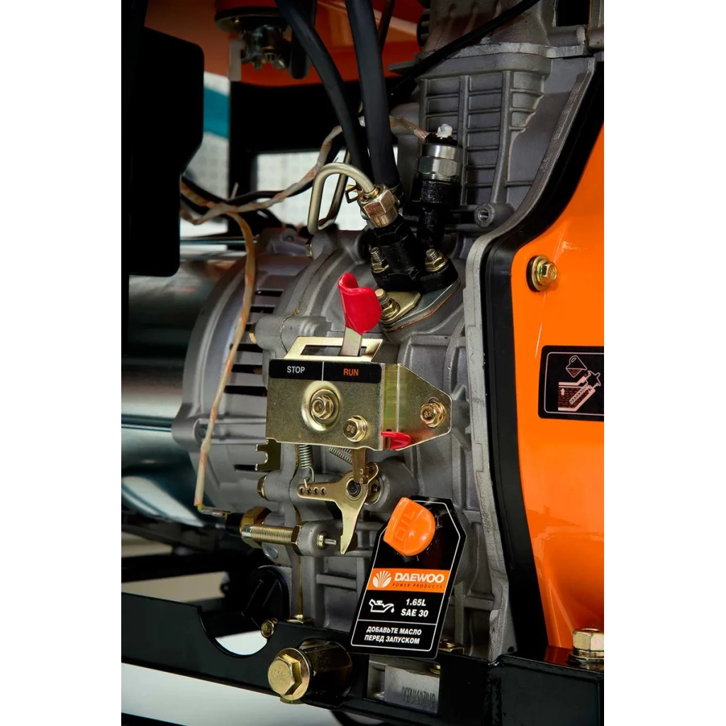 Генератор Daewoo DDAE 6000XE 5,5kW - зображення 6