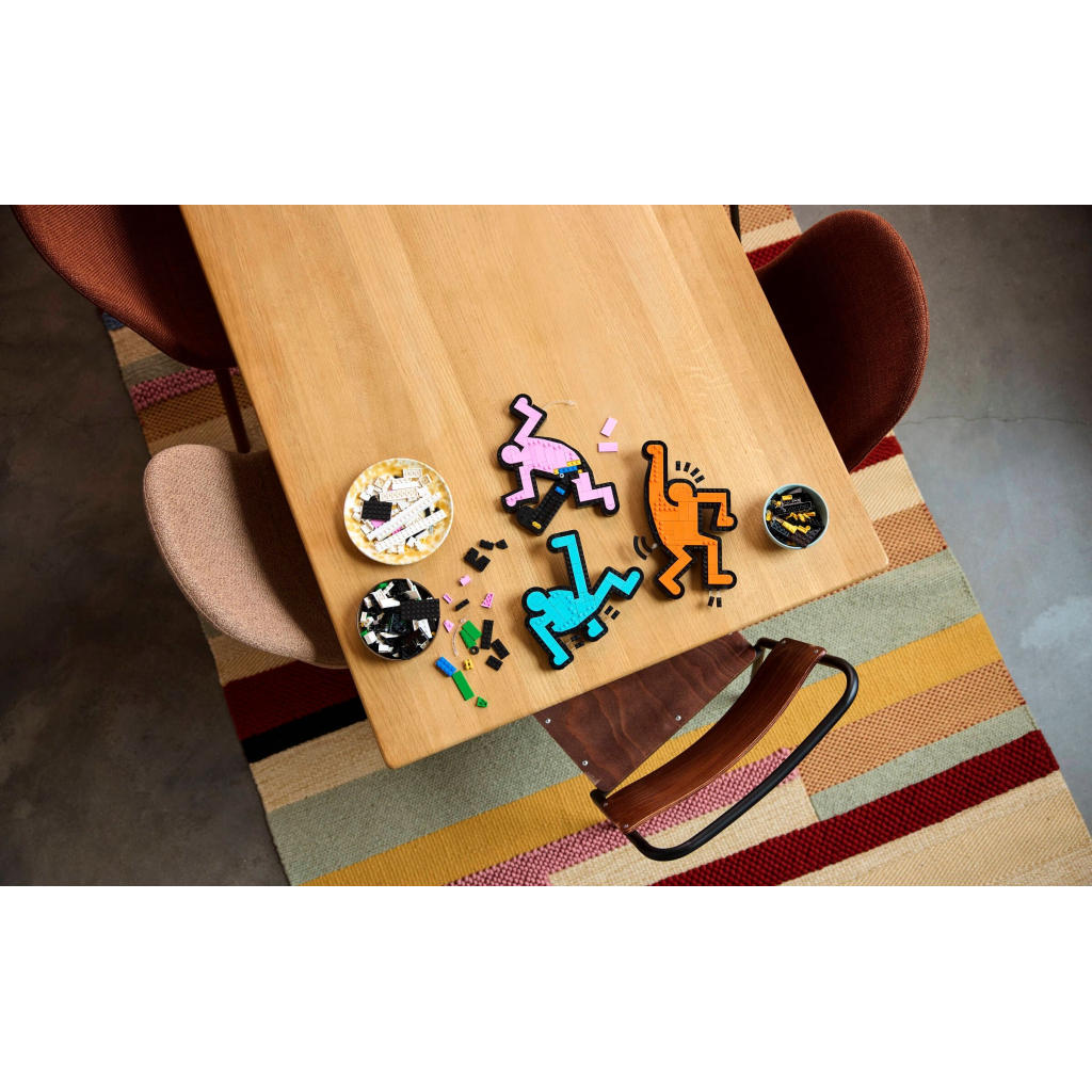 Конструктор LEGO ART Кіт Гарінґ — Танцюючі чоловічки (31216) - зображення 9