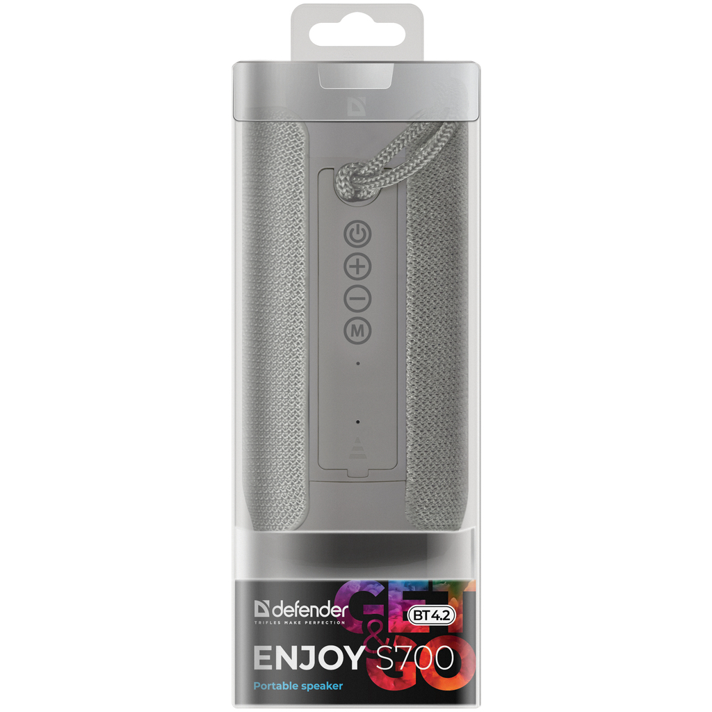 Акустична система Defender Enjoy S700 Bluetooth Grey (65703) - зображення 5