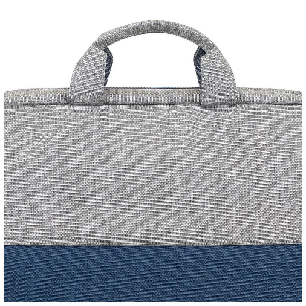 Сумка для ноутбука RivaCase 15.6" 7532 Prater, grey/dark blue anti-theft (7532Grey/DarkBlue) - зображення 9