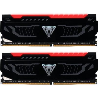 Модуль пам'яті для комп'ютера DDR4 16GB (2x8GB) 2666 MHz LED SERIES RED Patriot (PVLR416G266C5K) - зображення 1