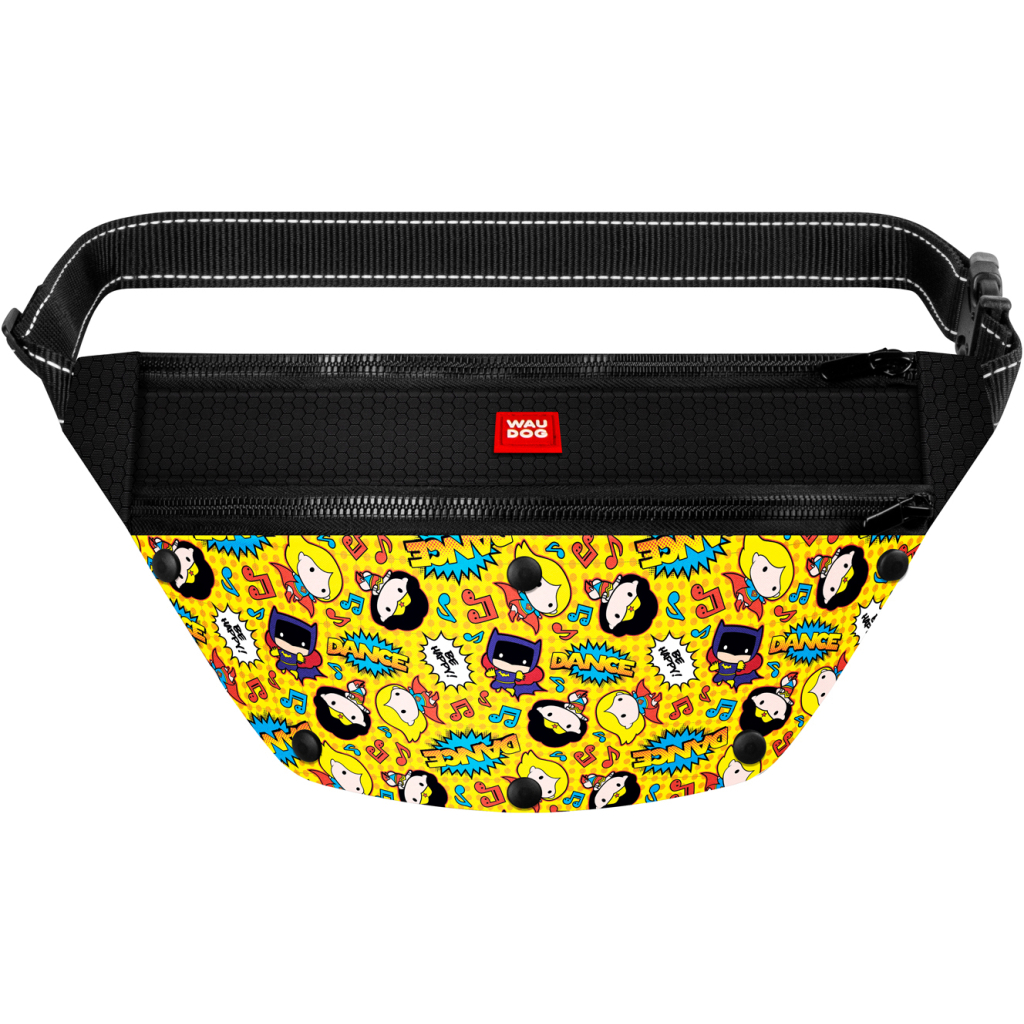 Поясна сумка-бананка для собак WAUDOG Family "Супермен 1" 33х17х10 см (1533-0156) - зображення 1