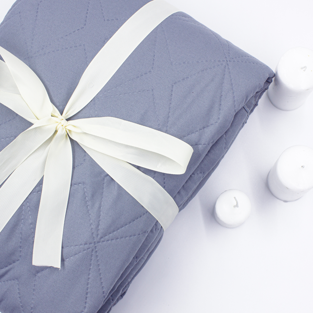 Покривало MirSon Deep Line №7060 Egret 200х220 (2200005621851) - изображение 7