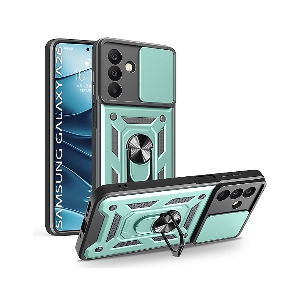 Чохол до мобільного телефона BeCover Military Samsung Galaxy A26 SM-A266 Dark Green (712862) - зображення 1