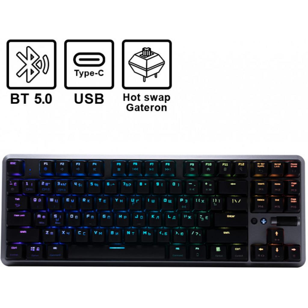 Клавіатура Hator Skyfall TKL USB/Bluetooth (HTK-660) - зображення 7