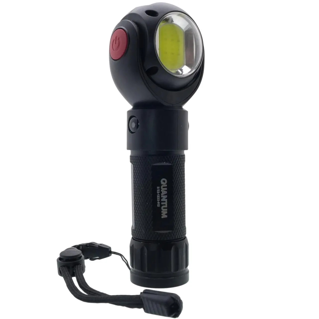 Ліхтар Quantum worklight QM-FL2020 Transformer 5W LED+COB з USB+ Li-ion18650/2000mAh (QM-FL2020-18650/2000) - зображення 2